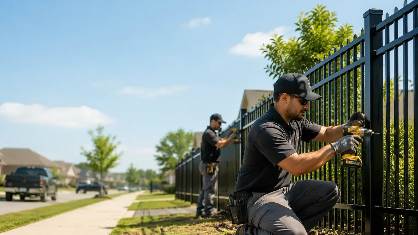 Metal Fence Installation in Fort Drum, NY